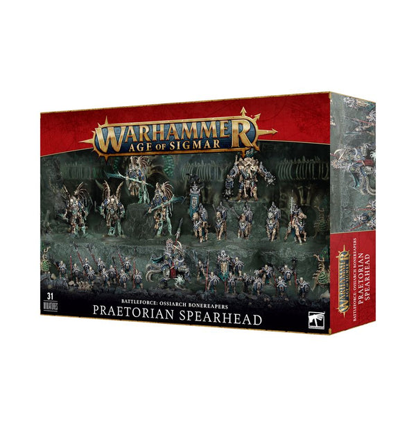 Little Shop of Magic Warhammer: Ossiarch Bonereapers – Praetorian Spearhead — Miniatures