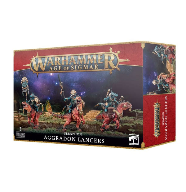 Little Shop of Magic Warhammer: Seraphon - Aggradon Lancers — Miniatures