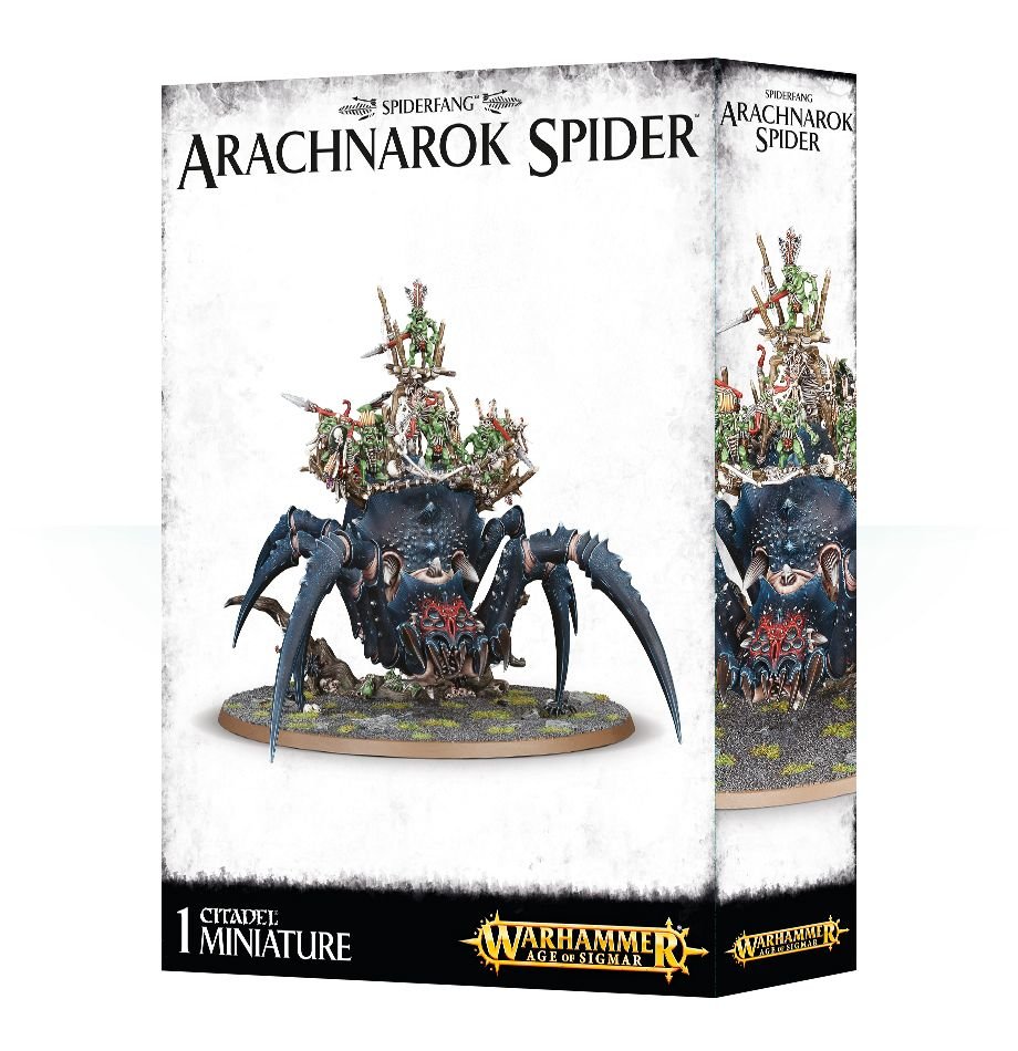 Little Shop of Magic Warhammer: Gloomspite Gitz - Arachnarok Spider — Miniatures