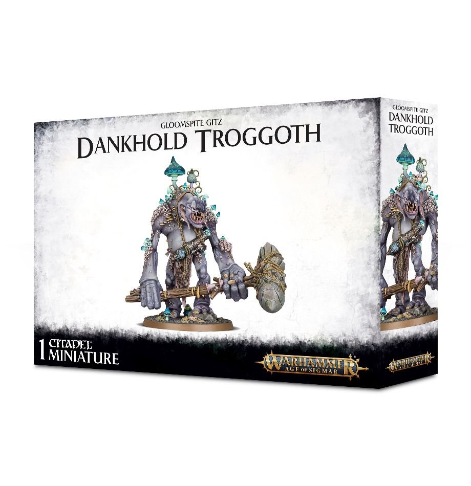 Little Shop of Magic Warhammer: Gloomspite Gitz - Dankhold Troggoth/Troggboss — Miniatures
