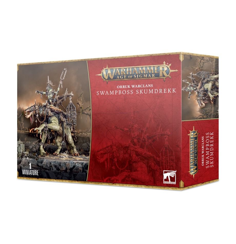Little Shop of Magic Warhammer: Orruk Warclans - Swampboss Skumdrekk — Miniatures