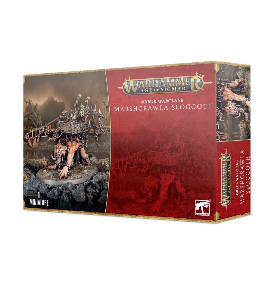 Little Shop of Magic Warhammer: Orruk Warclans - Marshcrawla Sloggoth — Miniatures