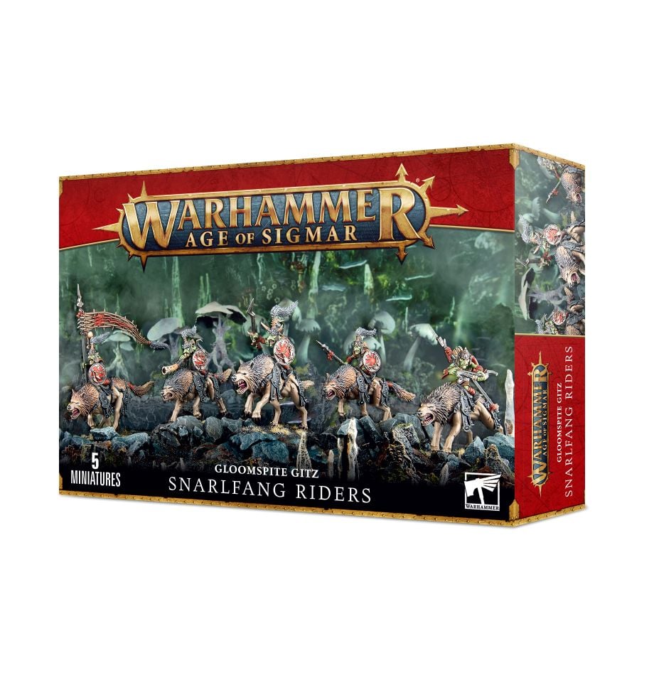 Little Shop of Magic Warhammer: Gloomspite Gitz - Snarlfang Riders — Miniatures