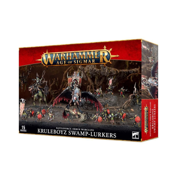 Little Shop of Magic Warhammer: Orruk Warclans Battleforce – Kruleboyz Swamp-lurkers — Miniatures