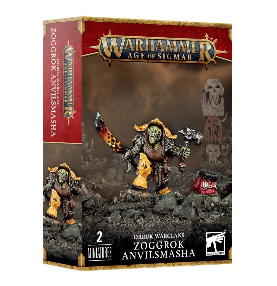 Little Shop of Magic Warhammer: Orruk Warclans - Zoggrok Anvilsmasha — Miniatures