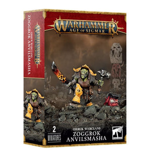 Little Shop of Magic Warhammer: Orruk Warclans - Zoggrok Anvilsmasha — Miniatures