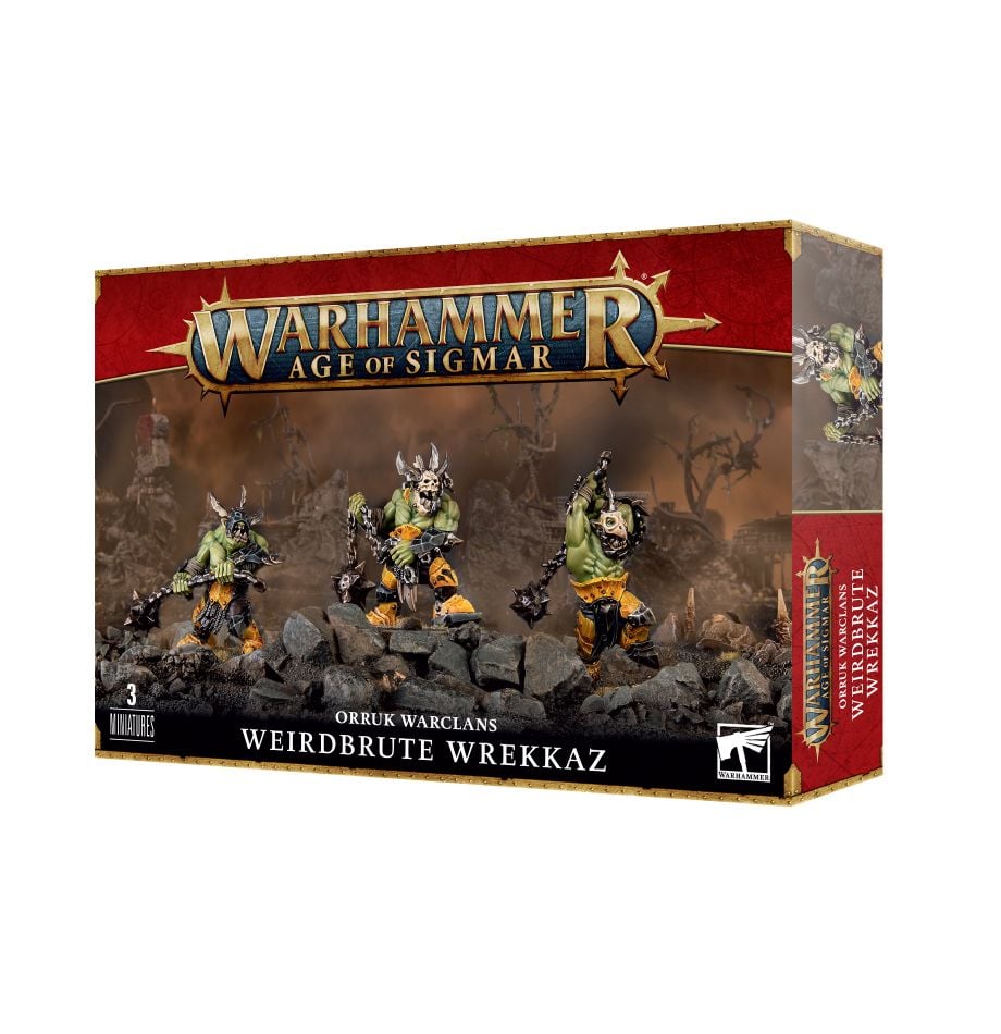 Little Shop of Magic Warhammer: Orruk Warclans - Weirdbrute Wrekkaz — Miniatures
