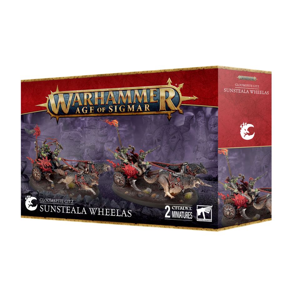 Little Shop of Magic Warhammer: Gloomspite Gitz - Sunsteala Wheelas — Miniatures