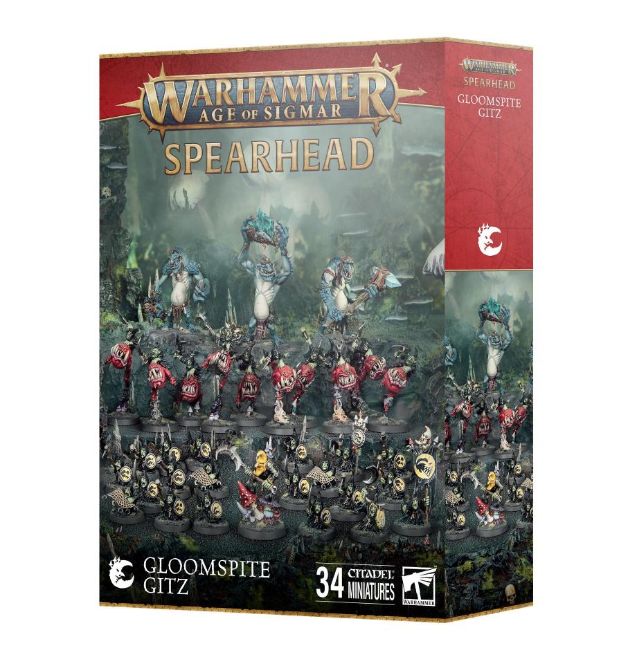Little Shop of Magic Warhammer: Gloomspite Gitz Spearhead — Miniatures
