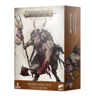 Little Shop of Magic Warhammer: Broken Realms - Ghorraghan Khai – The Butcher-herd — Miniatures