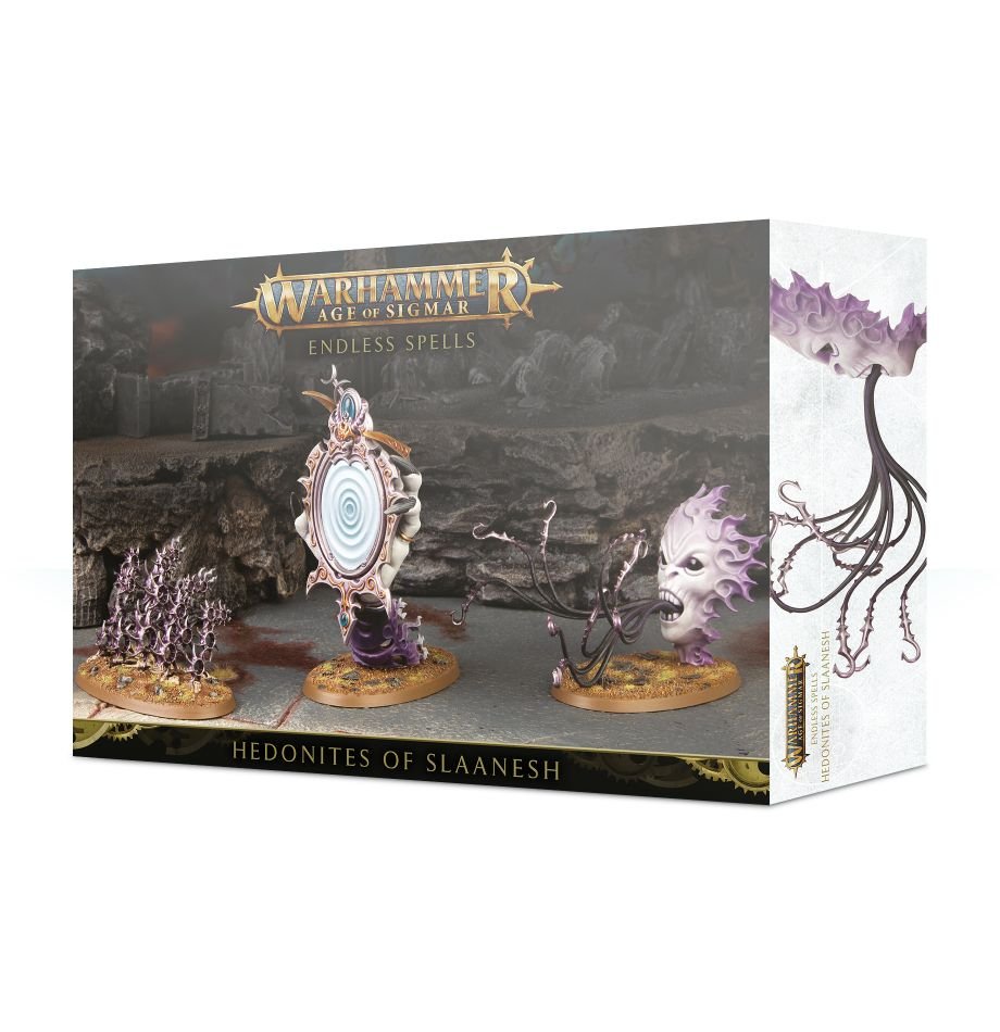 Little Shop of Magic Warhammer: Hedonites of Slaanesh - Endless Spells — Miniatures
