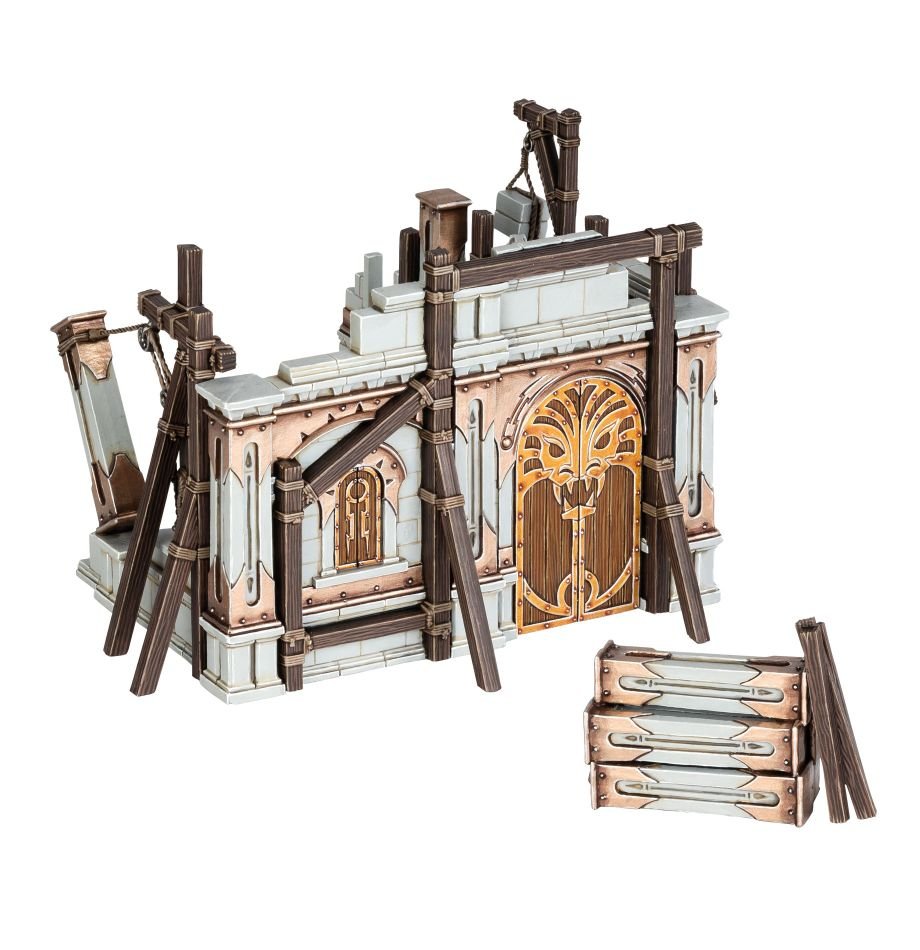 Little Shop of Magic Warhammer: Domicile Shell with Winch — Miniatures