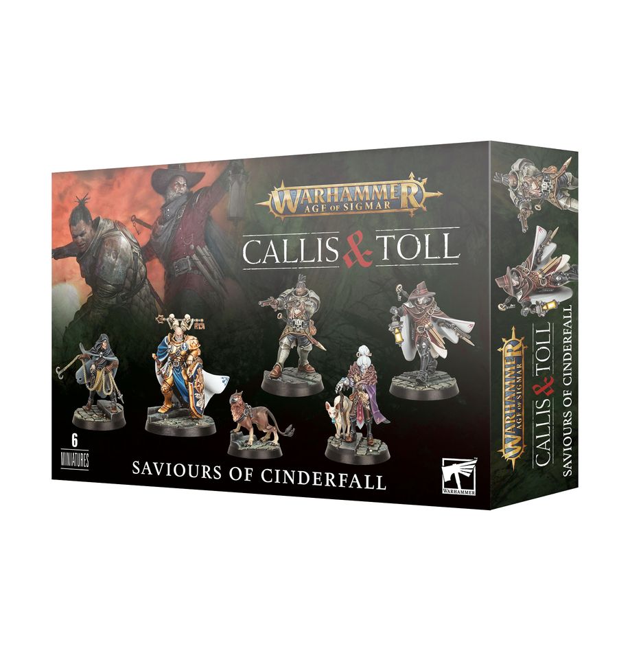 Little Shop of Magic Warhammer: Cities of Sigmar - Callis and Toll Saviours of Cinderfall — Miniatures