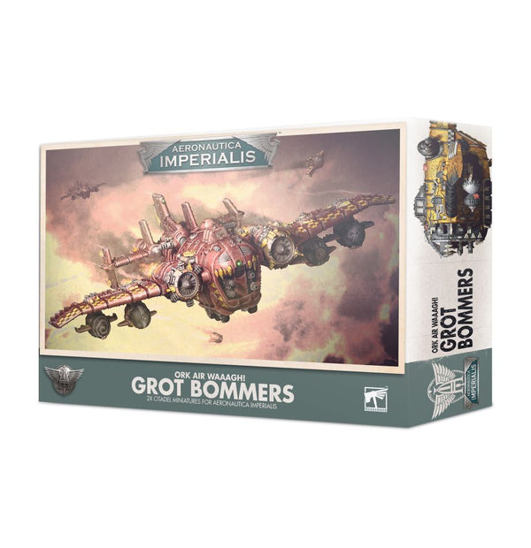 Little Shop of Magic Aeronautica Imperialis - Ork Air Waaagh! Grot Bommers — Miniatures