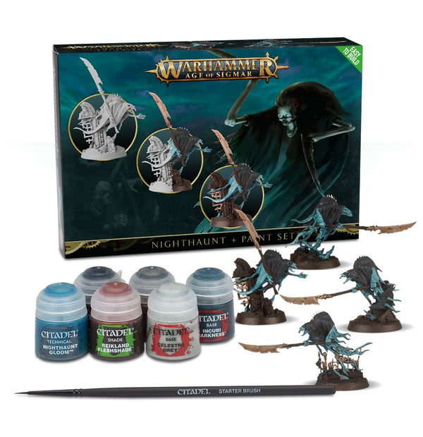Little Shop of Magic Warhammer: Nighthaunt + Paint Set — Miniatures