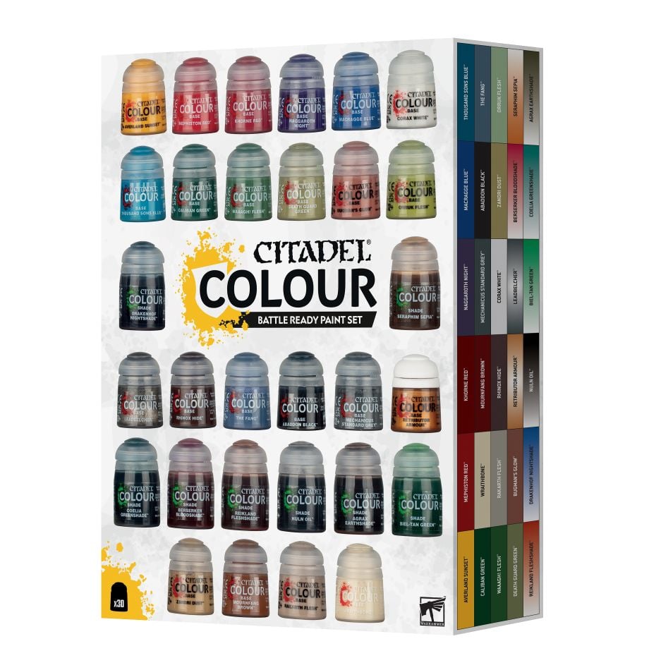 Little Shop of Magic Citadel Color: Battle Ready Paint Set — Miniatures