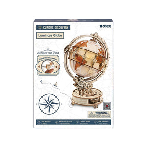 Robotime-ROKR Luminous Globe ST003 — Mechanical Puzzles