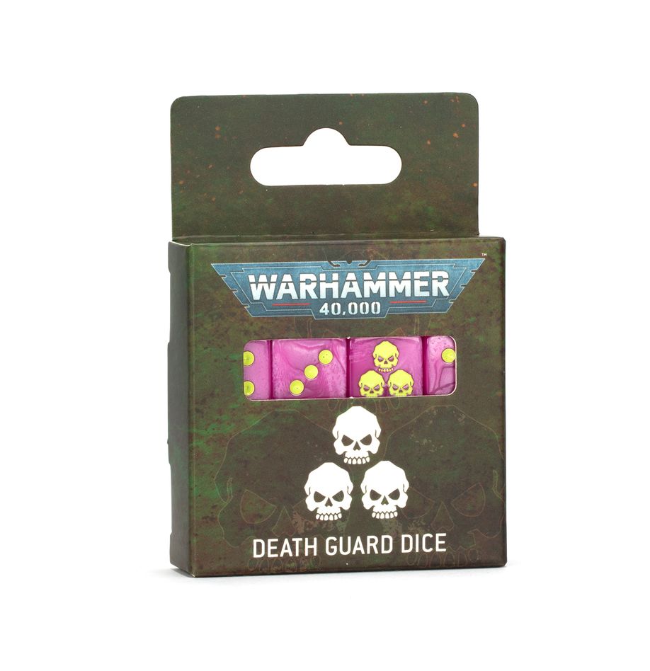 Warhammer 40K: Death Guard - Dice Set