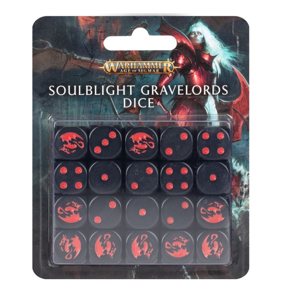 Warhammer: Soulblight Gravelords - Dice Set 2023