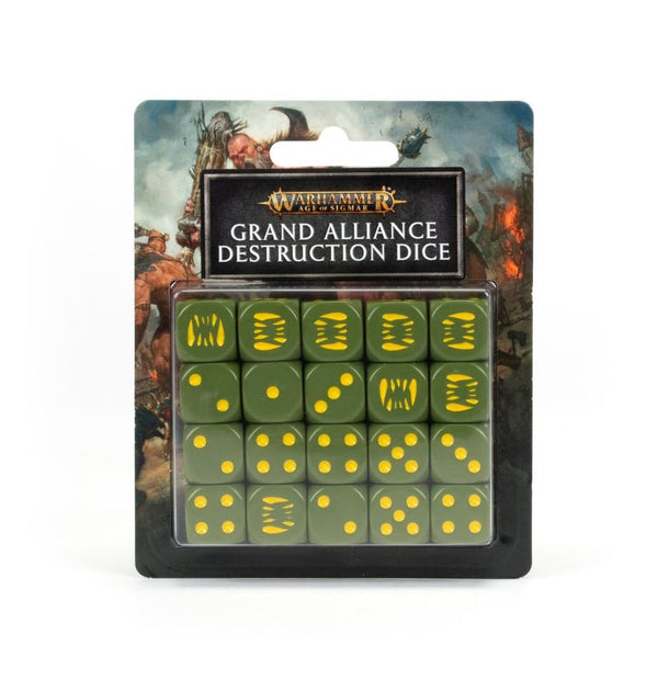 Little Shop of Magic Warhammer: Grand Alliance Destruction - Dice Pack 2021 — Miniatures