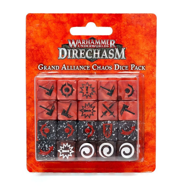 Little Shop of Magic Warhammer Underworlds: Grand Alliance Chaos Dice Pack — Miniatures