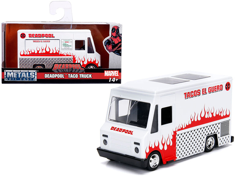Deadpool Taco Truck White "Marvel" Series 1/32 Diecast Model by Jada — physical