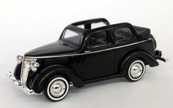 Black Forest® Hobby Supply Co Busch 006552BK 1/87 1935 Ford Convertible Black Diecast — HO Scale Scenery > Busch