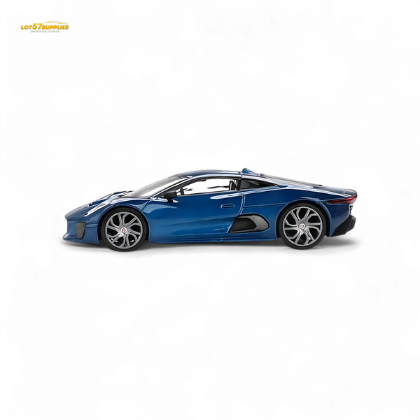 Mini-GT Jaguar C-X75 Blue #884 1:64 MGT00884