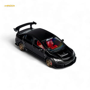 (Pre-Order) Microturbo FD2 J'S Racing Metallic Black 1:64