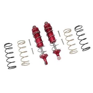 GPM MAKS120R-R-S Aluminum Rear Thickened Spring Dampers 120mm Red, KRATON 4S BLX