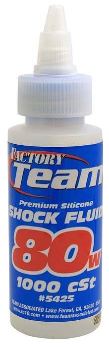 Associated 5425 Silicone Shock Fluid Oil 80 Weight 2 oz