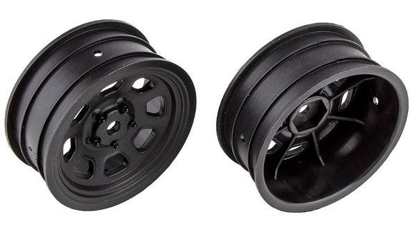 Associated 71096 SR10 Black Front Wheels 1 pair