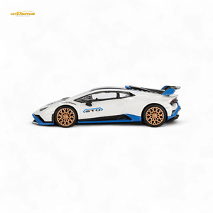 Mini-GT Lamborghini Huracán STO Bianco Asopo #788 1:64