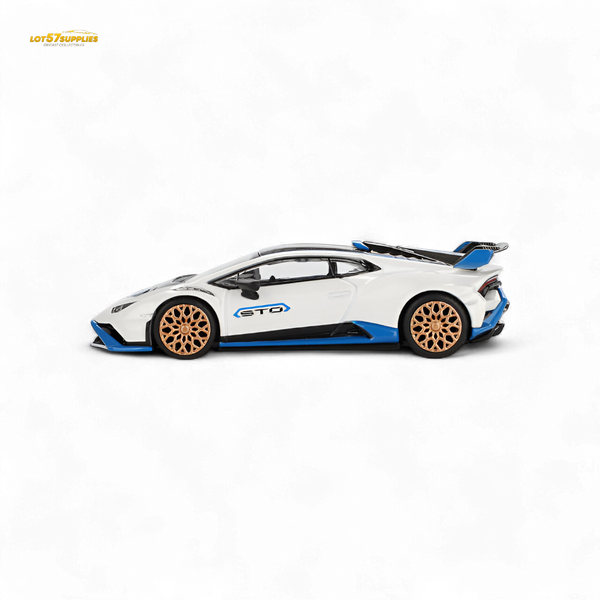 Mini-GT Lamborghini Huracán STO Bianco Asopo #788 1:64