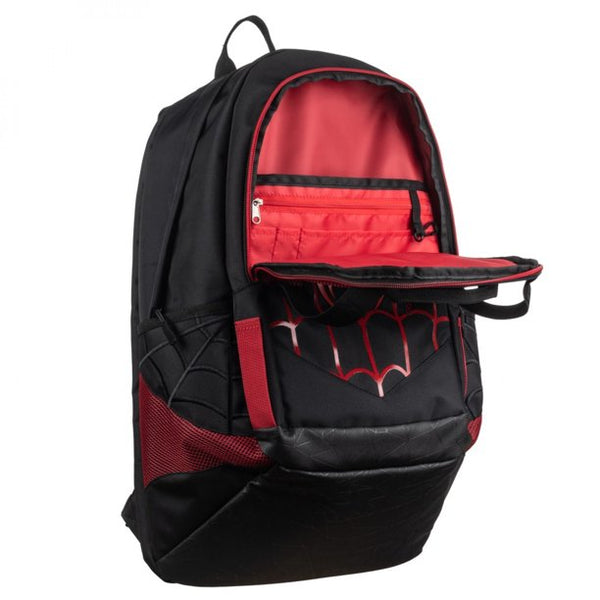 Little Shop of Magic Spiderman Black/Red Laptop Backpack — Backpacks