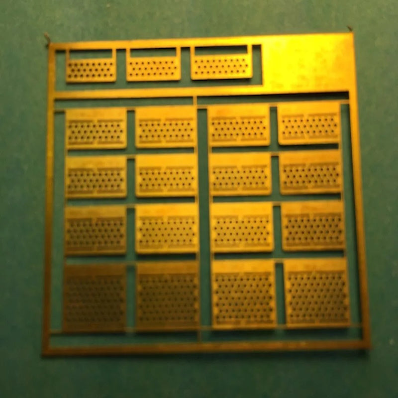 A-Line 29252 Brass Diesel Steps, Athearn Shells - UB/UC HO Scale