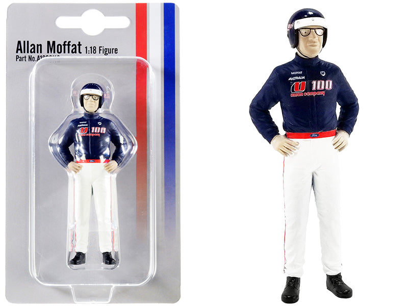 Allan Moffat "U100" Driver Figurine for 1/18 Scale Models by ACME — Action & Toy Figures