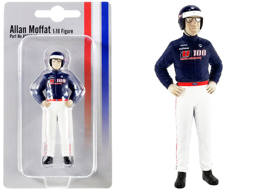 Allan Moffat "U100" Driver Figurine for 1/18 Scale Models by ACME — Action & Toy Figures