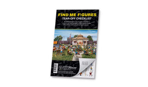 Woodland Scenics A2875 Find Me Figures Checklist Tablet