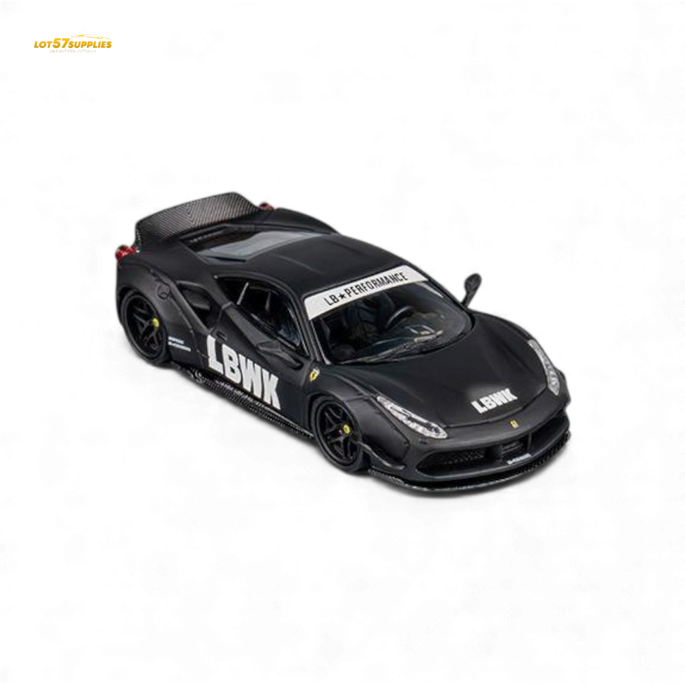 (Pre-Order) CM Model Ferrari 488 LB Works Black 1:64