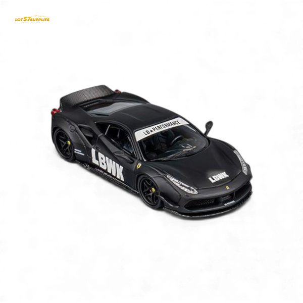 (Pre-Order) CM Model Ferrari 488 LB Works Black 1:64