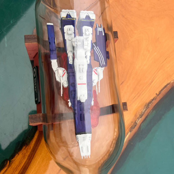 Macross Robotech SDF-1 in a Bottle