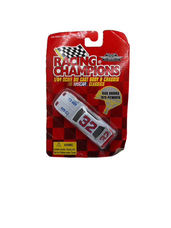 S and E Hobbies and Collectables Racing Champions Dick Brooks Diecast white