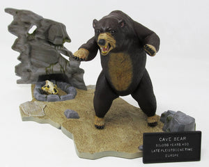 Atlantis Models Prehistoric Scenes Cave Bear, 1/13 Plastic Model — Model Kit