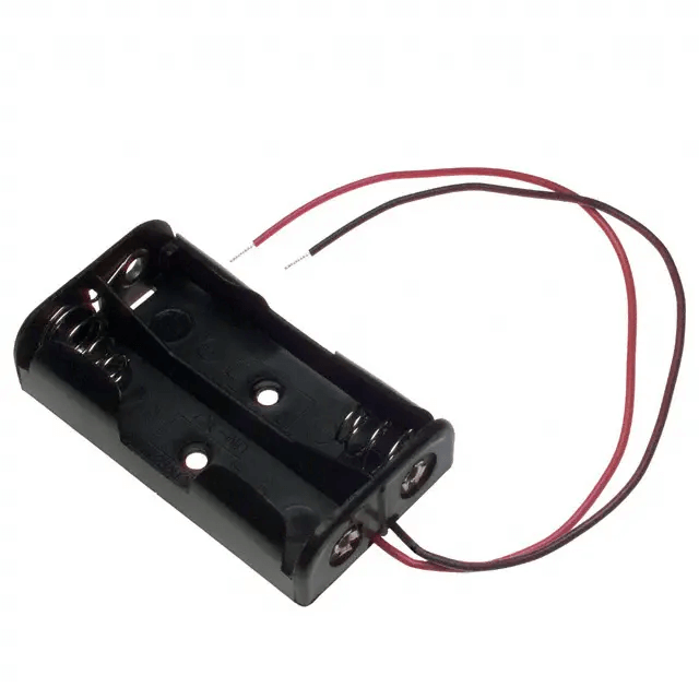 Maker Shed 2 x AA Battery Holder — Kit