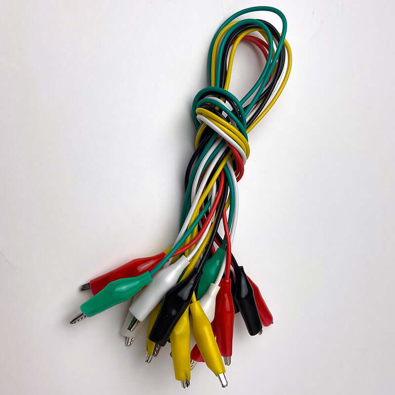 Maker Shed Alligator to Alligator Clips — Component