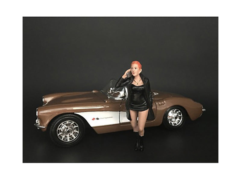 "Ladies Night" Gianna Figurine for 1/18 Scale Models by American Diorama — Scale Model Accessories