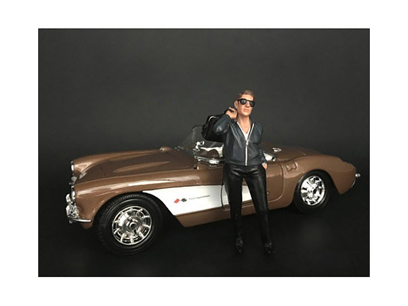 "Ladies Night" Tom (Bartender) Figurine for 1/24 Scale Models by American Diorama — Scale Model Accessories
