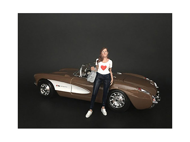 "Ladies Night" Elle Figurine for 1/18 Scale Models by American Diorama — Scale Model Accessories
