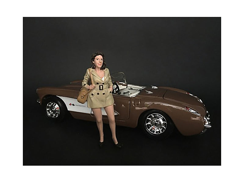 "Ladies Night" Betty Figurine for 1/18 Scale Models by American Diorama — Scale Model Accessories